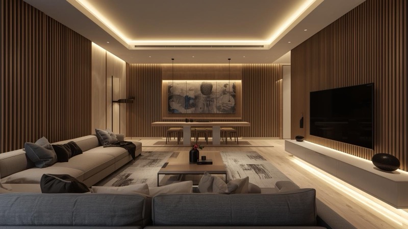Smart home professional at work